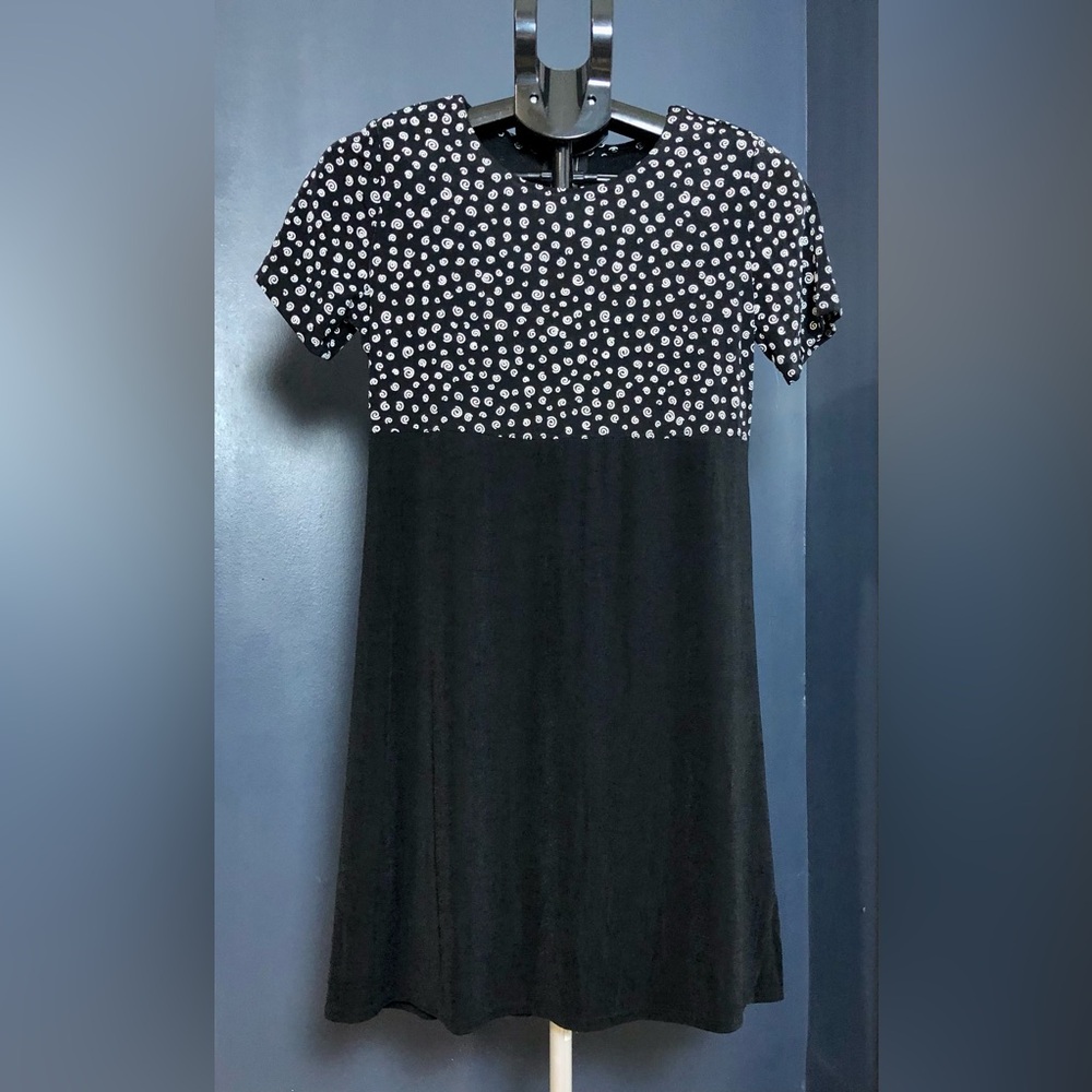 Teddi Classic Black And White Dress
